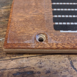 I've done the same with the corners near the screw holes, as I've had a similar issue with those.