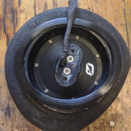 Put the Rim Saver on the rim on one side.